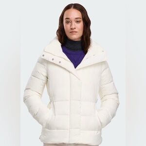 Canada Goose Women's Cream Puffer Jacket